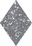 Glitter Silver Glass